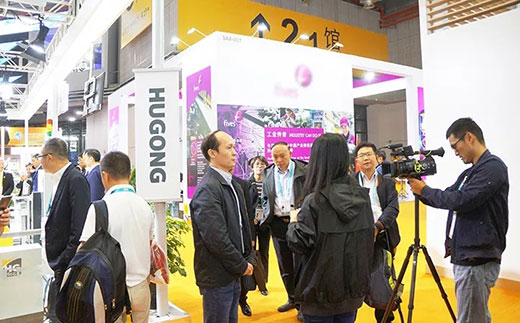 江苏常州卫视拍摄918博天堂意大利CEA展位