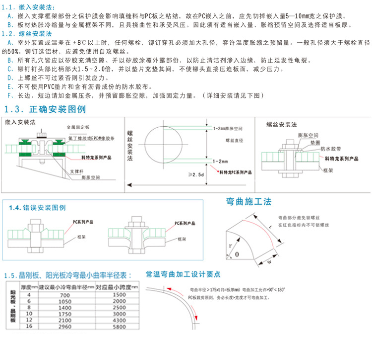 PC阳光板